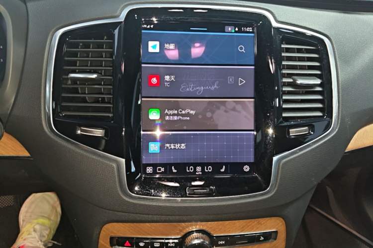 Used Volvo XC90 2024 B6 Zhiyi Luxury 7-Seater Audio And AC Panel