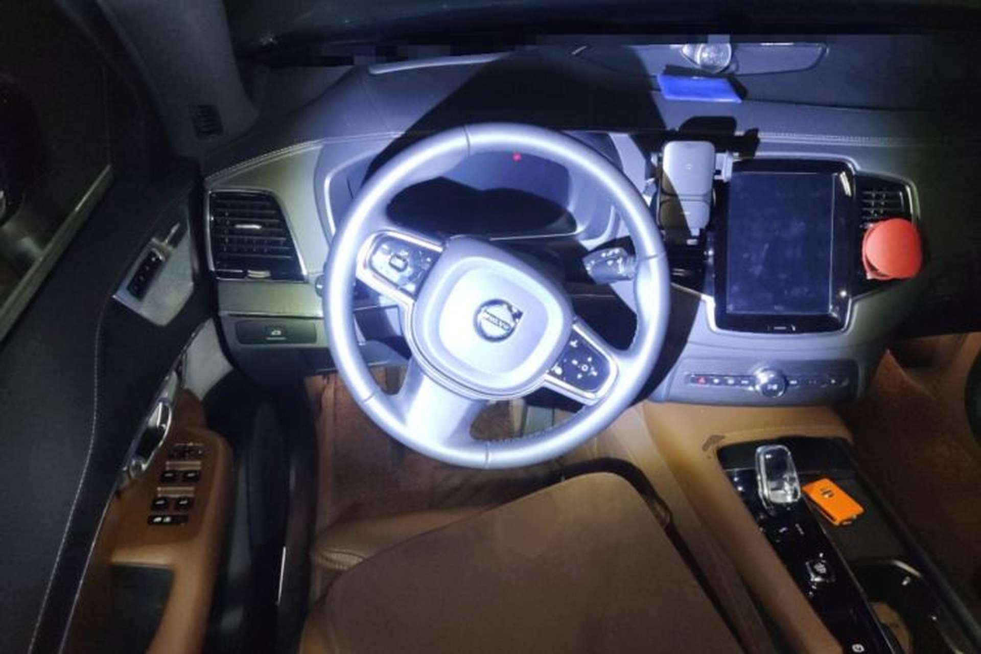 Used Volvo XC90 2024 B6 Zhiya Luxury 7-Seater Steering Wheel