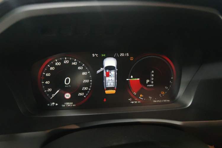 Used Volvo XC90 New Energy 2018 E-Drive Hybrid T8 Prestige 7-Seater Instrument Cluster