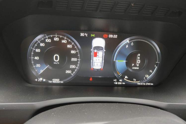 Used Volvo XC90 New Energy 2018 E-Drive Hybrid T8 Prestige 7-Seater Instrument Cluster