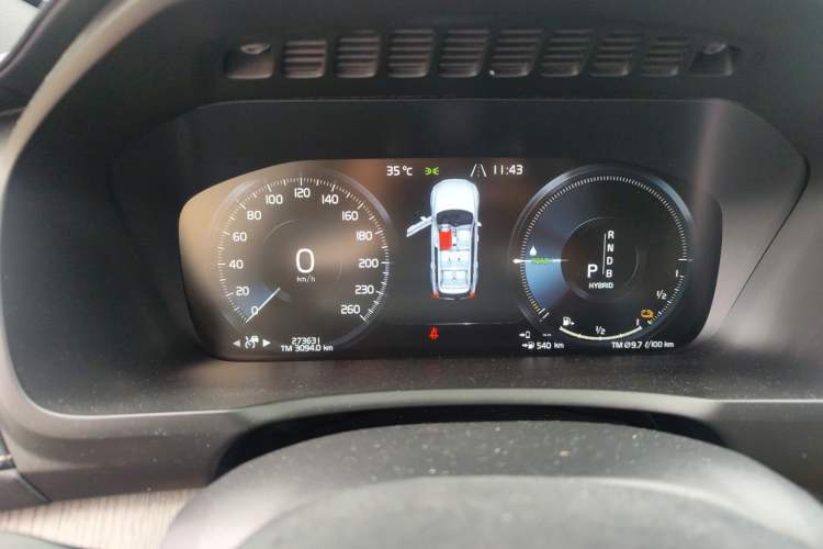 Used Volvo XC90 New Energy 2018 E-Drive Hybrid T8 Prestige 7-Seater Instrument Cluster