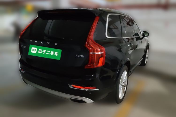 Used Volvo XC90 New Energy 2018 E-Drive Hybrid T8 Prestige 7-Seater Rear Right 45 Deg