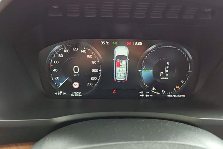 Used Volvo XC90 New Energy 2018 E-Drive Hybrid T8 Prestige 7-Seater Instrument Cluster