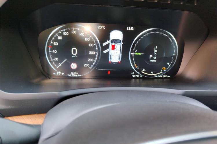 Used Volvo XC90 New Energy 2018 E-Drive Hybrid T8 Prestige 7-Seater Instrument Cluster