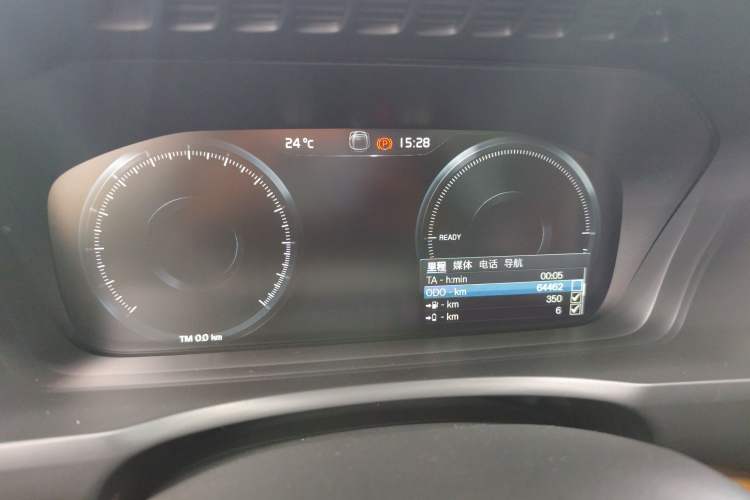 Used Volvo XC90 New Energy 2019 E-Drive Hybrid T8 Prestige 7-Seater China VI Standard Instrument Cluster