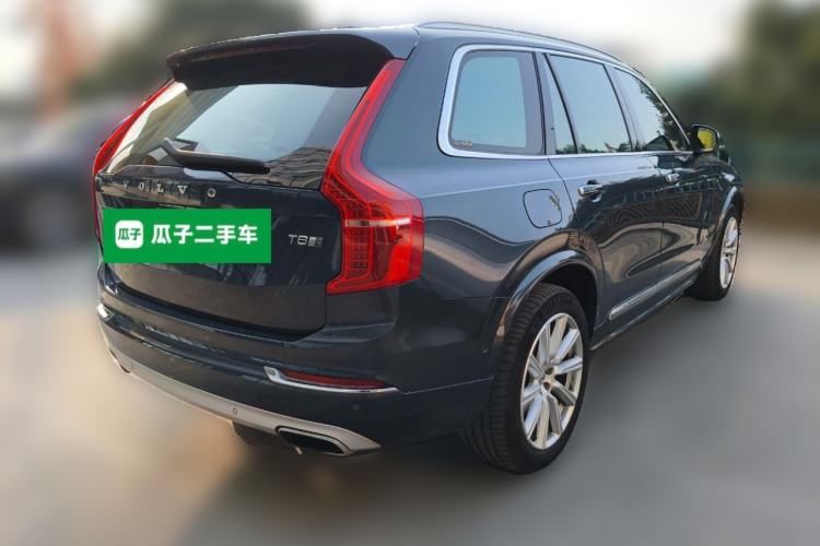 Used Volvo XC90 New Energy 2019 E-Drive Hybrid T8 Prestige 7-Seater China VI Standard Rear Right 45 Deg