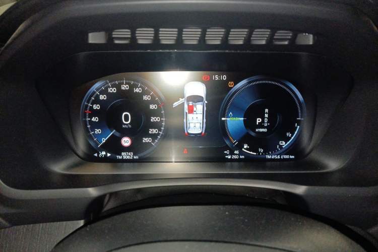 Used Volvo XC90 New Energy 2020 Facelift E-Drive Hybrid T8 Luxury Prestige 7-Seater Instrument Cluster