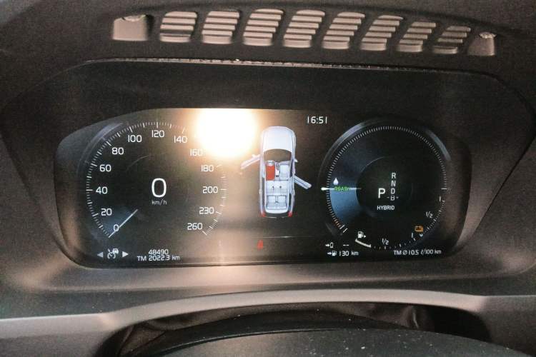 Used Volvo XC90 New Energy 2020 Facelift E-Drive Hybrid T8 Luxury Prestige 7-Seater Instrument Cluster