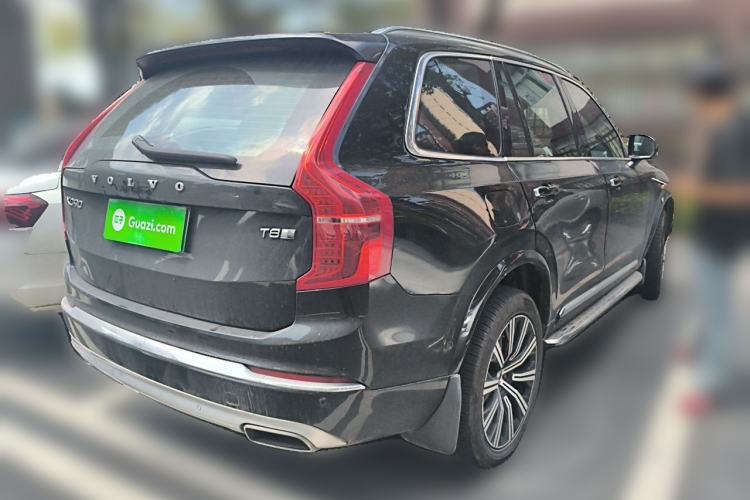 Used Volvo XC90 New Energy 2020 E-Drive Hybrid T8 Luxury Flagship 7-Seater Rear Right 45 Deg