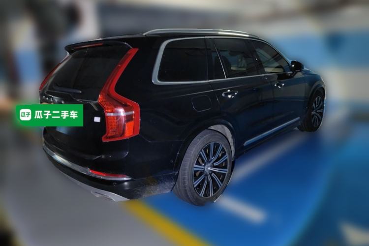 Used Volvo XC90 New Energy 2020 E-Drive Hybrid T8 Luxury Flagship 7-Seater Rear Right 45 Deg