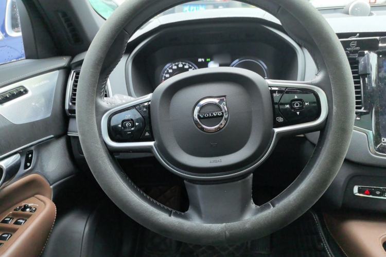 Used Volvo XC90 New Energy 2020 Facelift E-Drive Hybrid T8 Luxury Prestige 7-Seater Steering Wheel