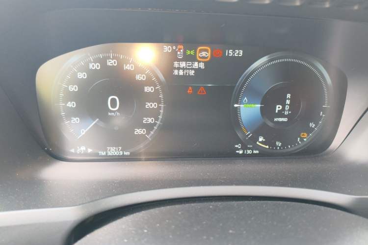 Used Volvo XC90 New Energy 2021 E-Drive Hybrid T8 Luxury Flagship 7-Seater Instrument Cluster