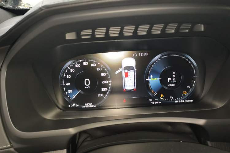 Used Volvo XC90 New Energy 2021 E-Drive Hybrid T8 Luxury Flagship 7-Seater Instrument Cluster