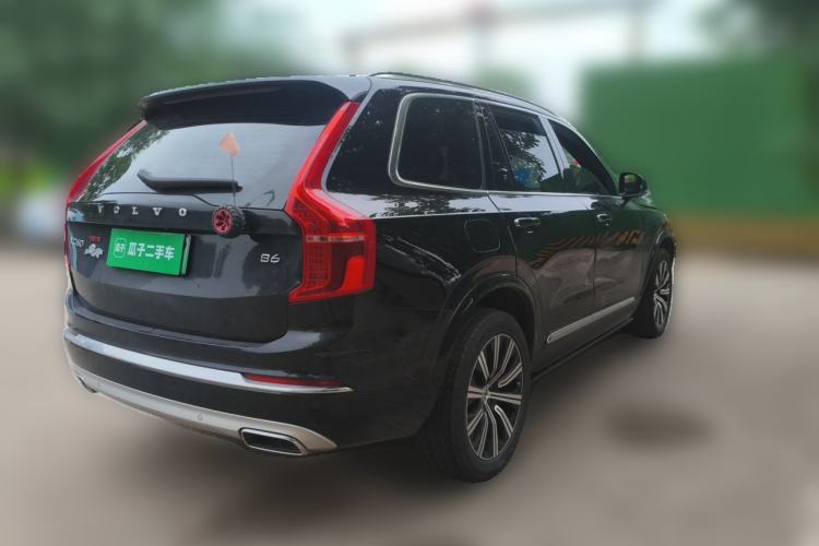Used Volvo XC90 New Energy 2021 E-Drive Hybrid T8 Luxury Flagship 7-Seater Rear Right 45 Deg