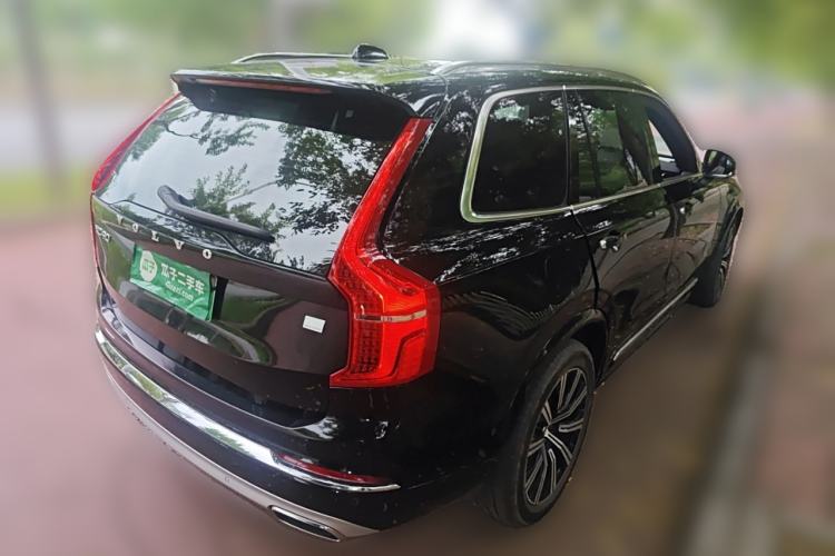 Used Volvo XC90 New Energy 2021 E-Drive Hybrid T8 Luxury Flagship 7-Seater Rear Right 45 Deg