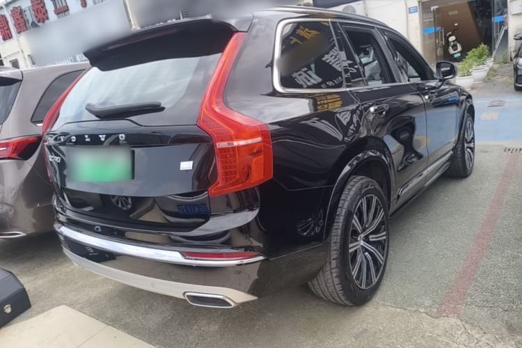 Used Volvo XC90 New Energy 2021 E-Drive Hybrid T8 Luxury Flagship 7-Seater Rear Right 45 Deg