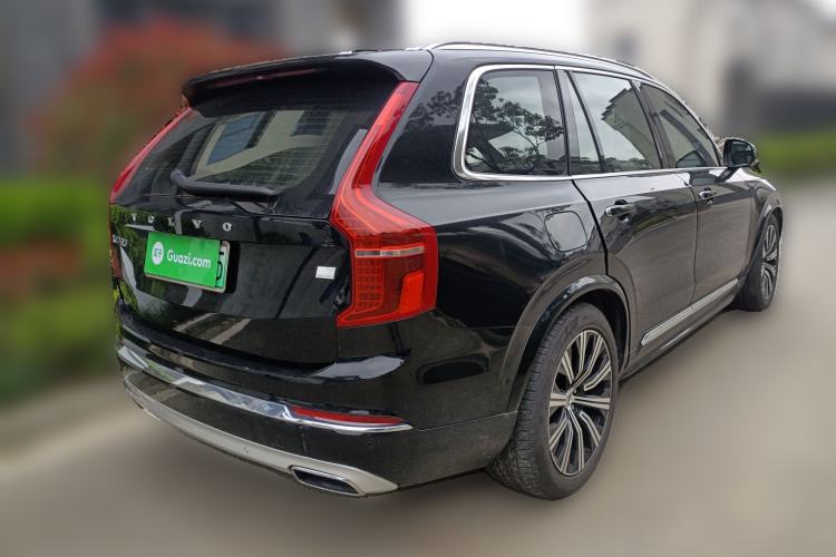 Used Volvo XC90 New Energy 2021 E-Drive Hybrid T8 Luxury Flagship 7-Seater Rear Right 45 Deg