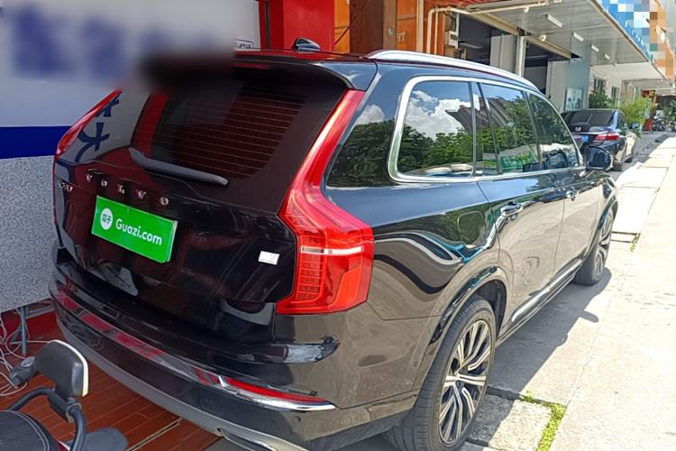 Used Volvo XC90 New Energy 2021 E-Drive Hybrid T8 Luxury Flagship 7-Seater Rear Right 45 Deg
