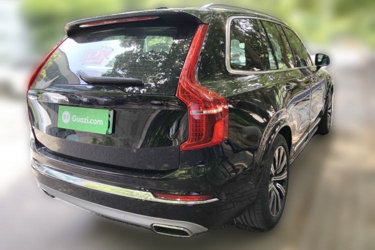 Used Volvo XC90 New Energy 2021 E-Drive Hybrid T8 Luxury Flagship 7-Seater Rear Right 45 Deg