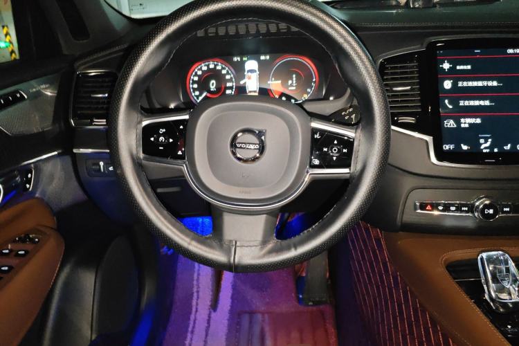 Used Volvo XC90 New Energy 2021 E-Drive Hybrid T8 Luxury Flagship 7-Seater Steering Wheel