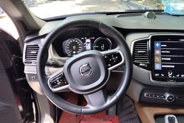 Used Volvo XC90 New Energy 2021 E-Drive Hybrid T8 Luxury Flagship 7-Seater Steering Wheel
