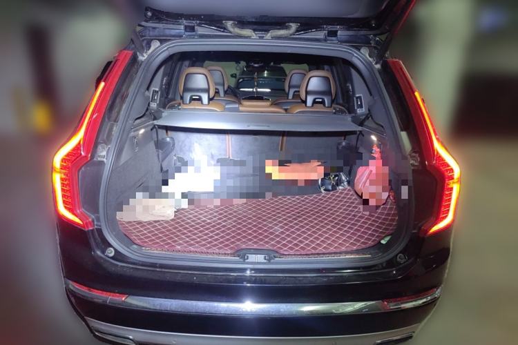 Used Volvo XC90 New Energy 2021 E-Drive Hybrid T8 Luxury Flagship 7-Seater Trunk
