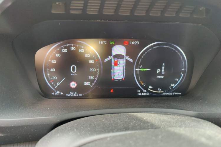 Used Volvo XC90 New Energy 2021 E-Drive Hybrid T8 Luxury Flagship 7-Seater Instrument Cluster