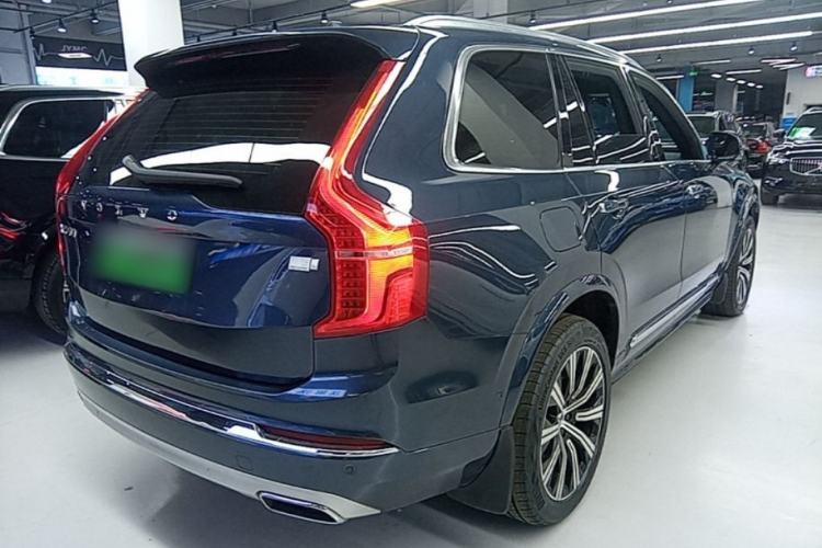 Used Volvo XC90 New Energy 2021 E-Drive Hybrid T8 Luxury Flagship 7-Seater Rear Right 45 Deg