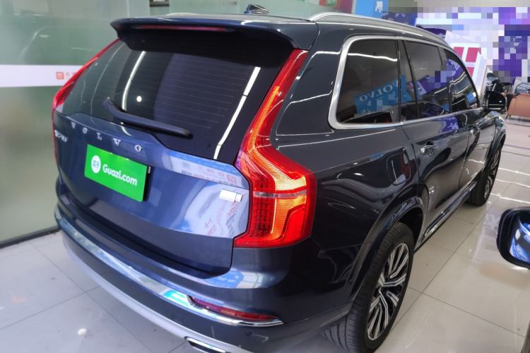 Used Volvo XC90 New Energy 2021 E-Drive Hybrid T8 Luxury Flagship 7-Seater Rear Right 45 Deg