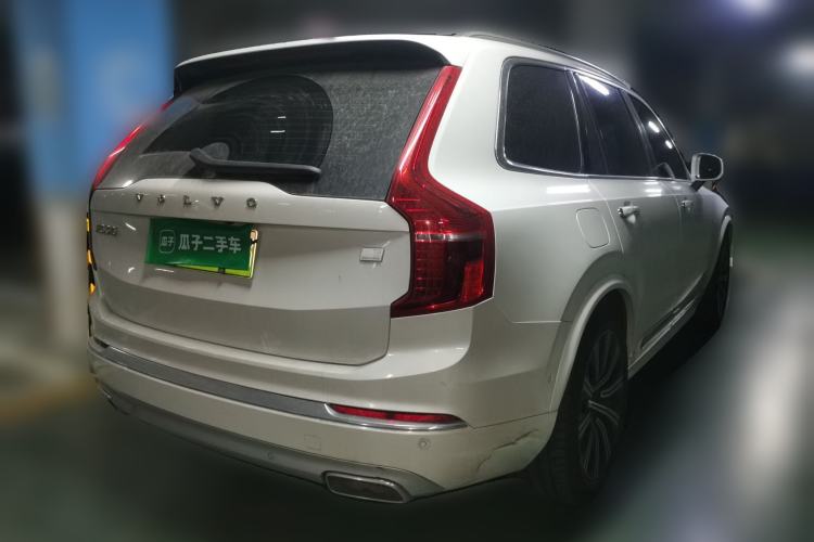 Used Volvo XC90 New Energy 2021 E-Drive Hybrid T8 Luxury Flagship 7-Seater Rear Right 45 Deg
