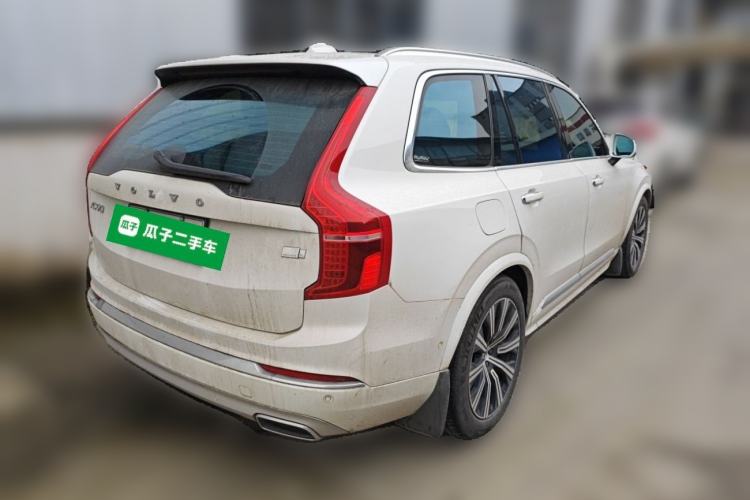 Used Volvo XC90 New Energy 2021 E-Drive Hybrid T8 Luxury Flagship 7-Seater Rear Right 45 Deg