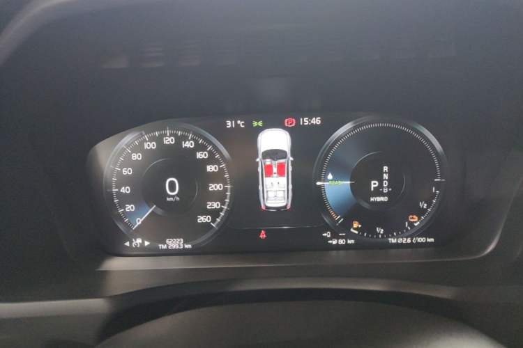 Used Volvo XC90 New Energy 2022 E-Drive Hybrid T8 Luxury Flagship 7-Seater Instrument Cluster
