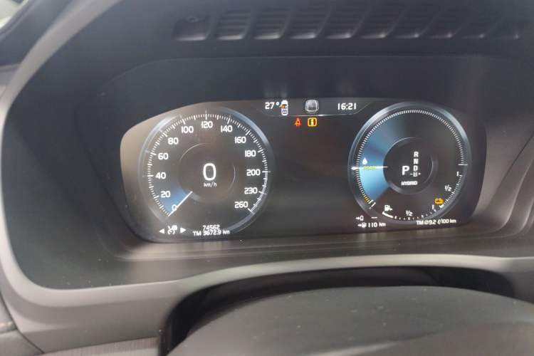 Used Volvo XC90 New Energy 2022 E-Drive Hybrid T8 Luxury Flagship 7-Seater Instrument Cluster