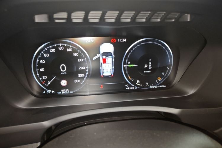 Used Volvo XC90 New Energy 2022 E-Drive Hybrid T8 Luxury Flagship 7-Seater Instrument Cluster