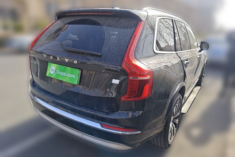 Used Volvo XC90 New Energy 2022 E-Drive Hybrid T8 Luxury Flagship 7-Seater Rear Right 45 Deg