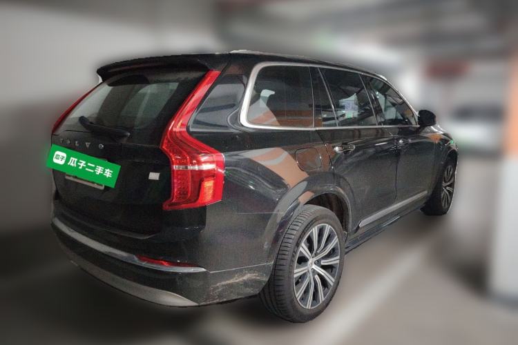 Used Volvo XC90 New Energy 2022 E-Drive Hybrid T8 Luxury Flagship 7-Seater Rear Right 45 Deg