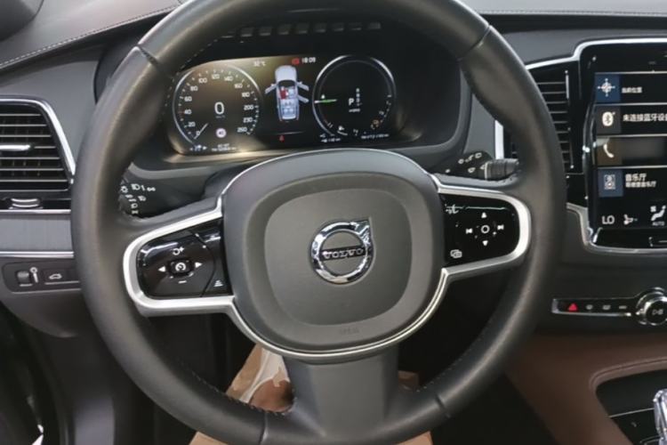 Used Volvo XC90 New Energy 2022 Facelift E-Drive Hybrid T8 Luxury Prestige 7-Seater Steering Wheel