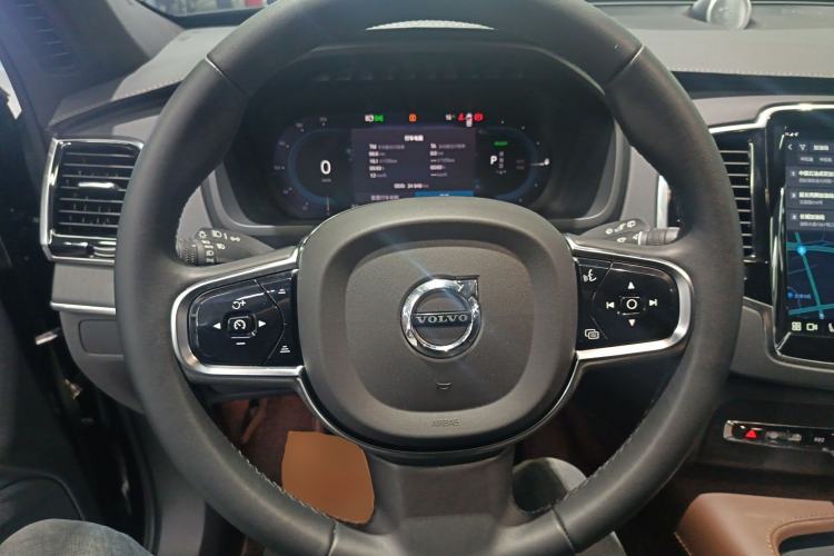 Used Volvo XC90 New Energy 2022 Facelift E-Drive Hybrid T8 Luxury Prestige 7-Seater Steering Wheel
