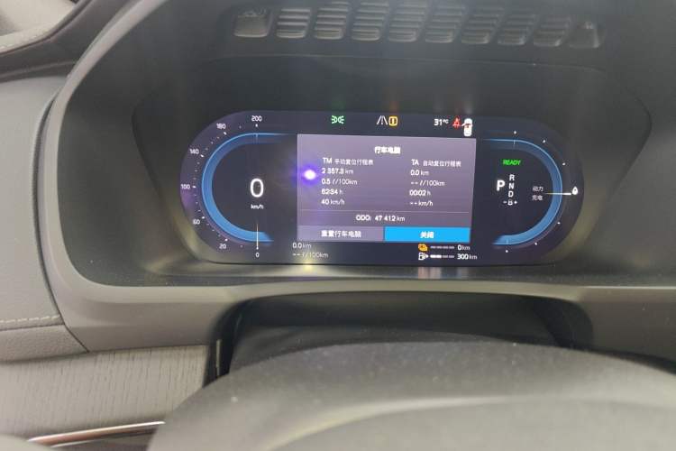 Used Volvo XC90 New Energy 2023 T8 RECHARGE Luxury Prestige 7-Seater Odometer Close Up