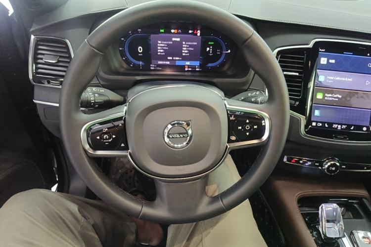 Used Volvo XC90 New Energy 2024 T8 Luxury Flagship 7-Seater Steering Wheel