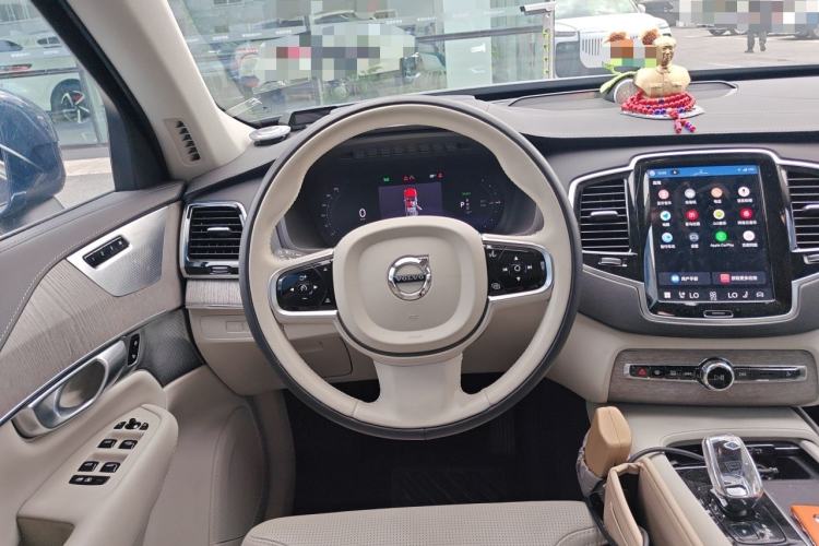 Used Volvo XC90 New Energy 2024 T8 Luxury Flagship 7-Seater Steering Wheel