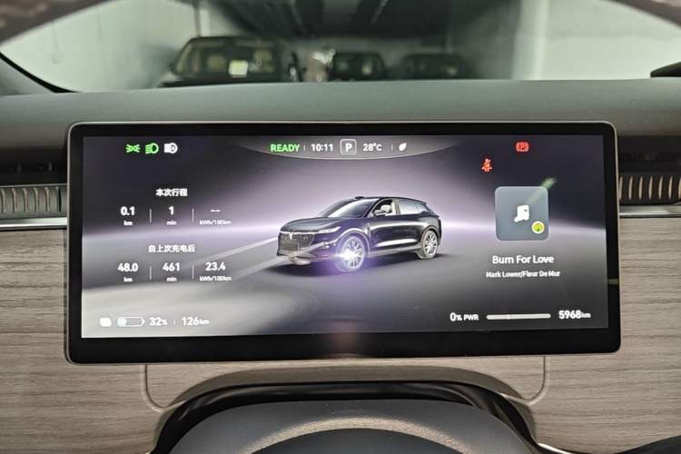Used VOYAH COURAGE 2025 Model Four-Wheel-Drive Qiankun Edition Instrument Cluster