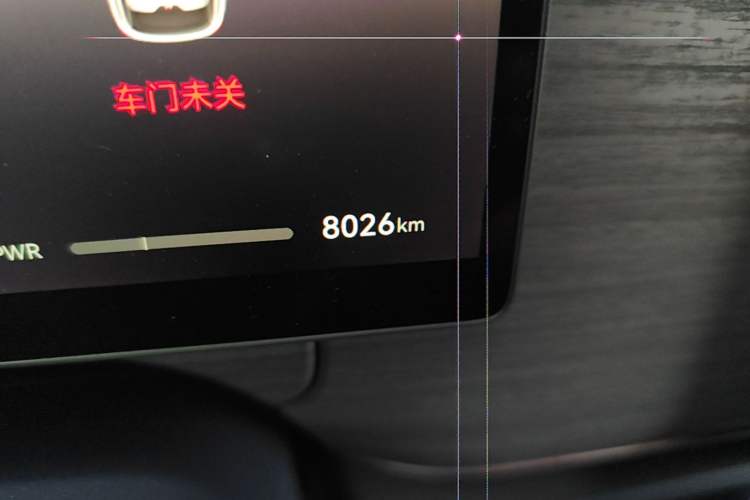 Used VOYAH COURAGE 2025 Model Four-Wheel-Drive Qiankun Edition Odometer Close Up