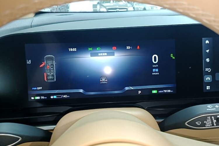 Used VOYAH Dream 2022 Low-Carbon Edition Dream+ Smart Enjoyment Package Instrument Cluster
