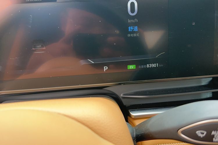 Used VOYAH Dream 2022 Low-Carbon Edition Dream+ Smart Enjoyment Package Odometer Close Up