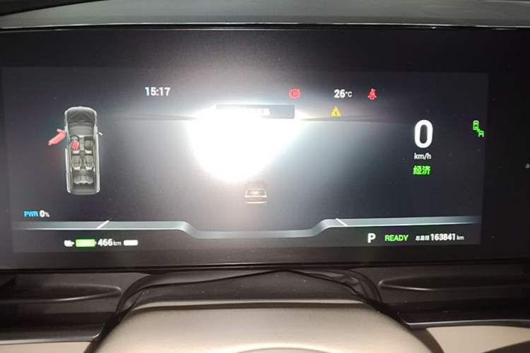 Used VOYAH Dream 2022 0-Emission Version Range of 475 km Instrument Cluster