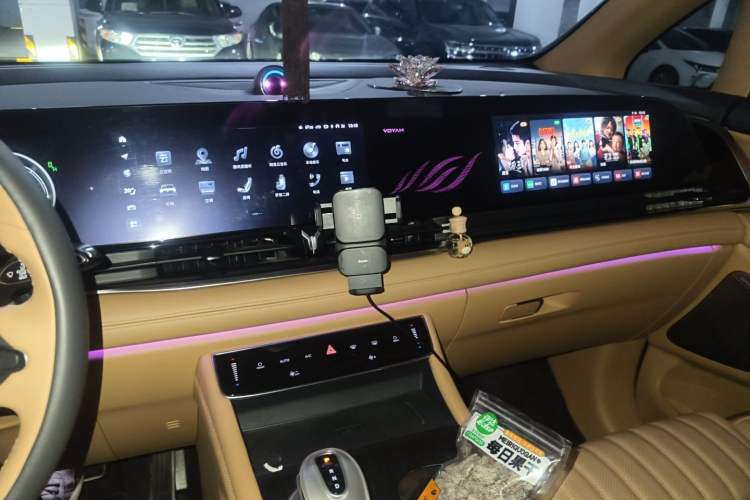 Used VOYAH Dream 2022 Low-Carbon Edition Dream+ Smart Enjoyment Package Audio And AC Panel