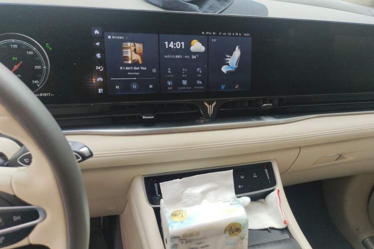 Used VOYAH Dream 2022 Low-Carbon Edition Plus Intelligent Driving Package Audio And AC Panel