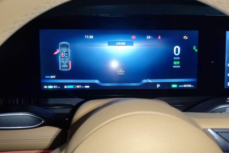 Used VOYAH Dream 2022 Low-Carbon Edition Dream+ Smart Enjoyment Package Instrument Cluster