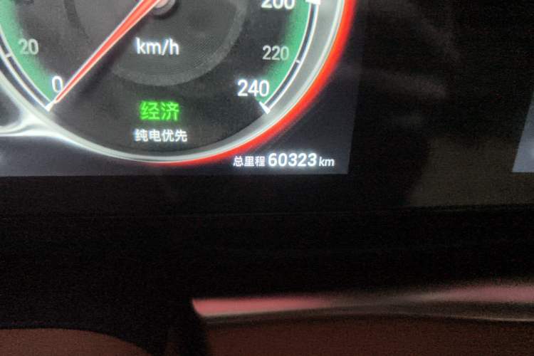 Used VOYAH Dream 2022 Low-Carbon Edition Dream+ Smart Enjoyment Package Odometer Close Up